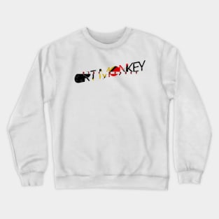 vintage typo Dirt Monkey Crewneck Sweatshirt